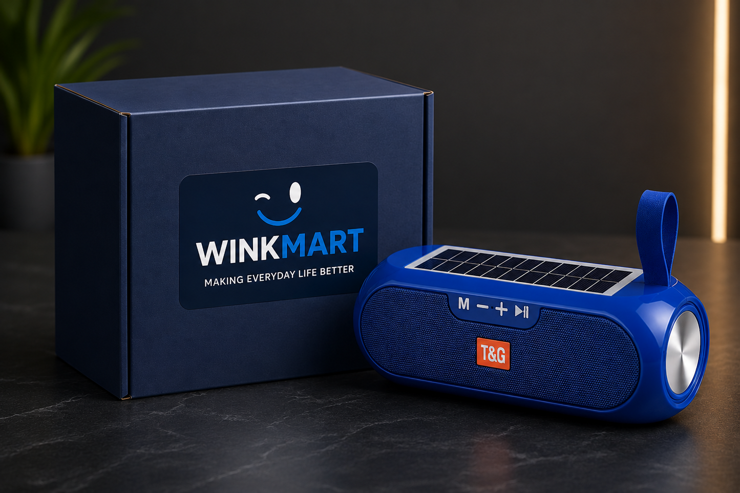 WinkMart™ SunWave Portable Speaker